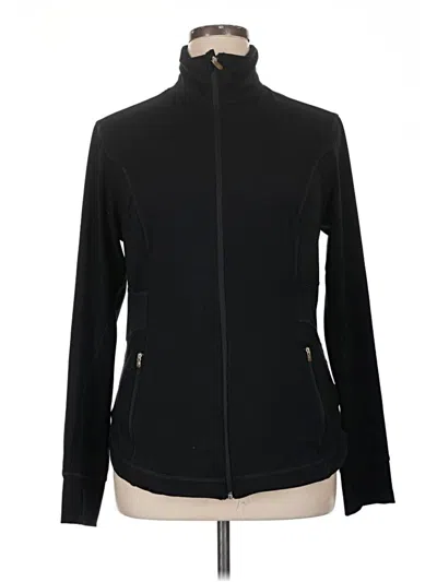 Pre-owned Active By Old Navy Track Jacket In Black