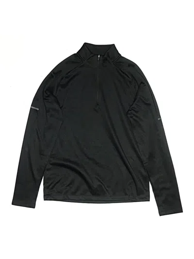 Pre-owned Active By Old Navy Kids' Track Jacket In Black