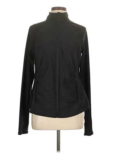 Pre-owned Active By Old Navy Track Jacket In Black