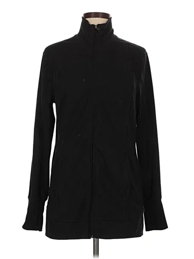 Pre-owned Active By Old Navy Track Jacket In Black