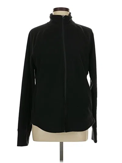 Pre-owned Active By Old Navy Track Jacket In Black