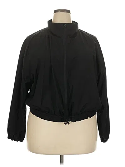 Pre-owned Active By Old Navy Track Jacket In Black