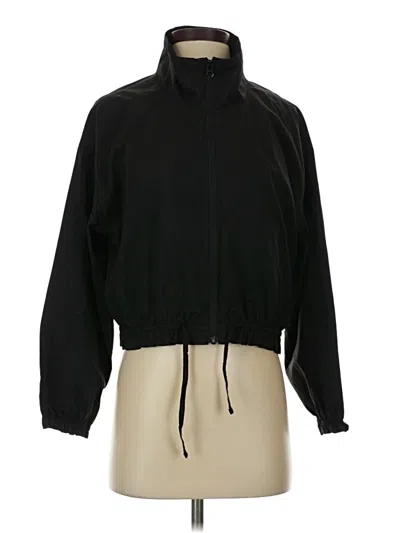 Pre-owned Active By Old Navy Track Jacket In Black