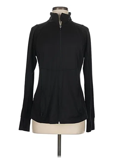 Pre-owned Active By Old Navy Track Jacket In Black