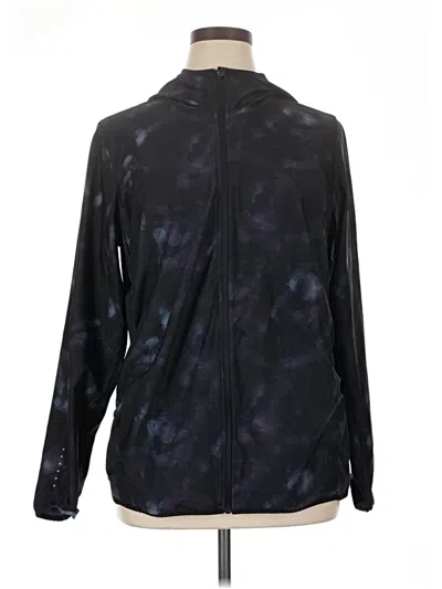 Pre-owned Active By Old Navy Track Jacket In Black