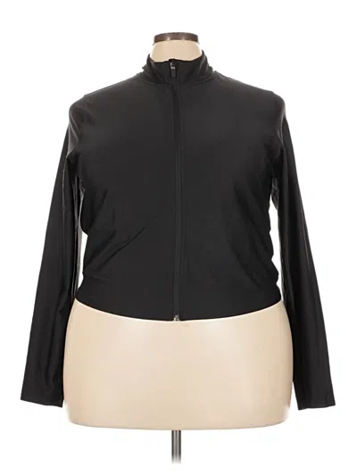 Pre-owned Active By Old Navy Track Jacket In Black