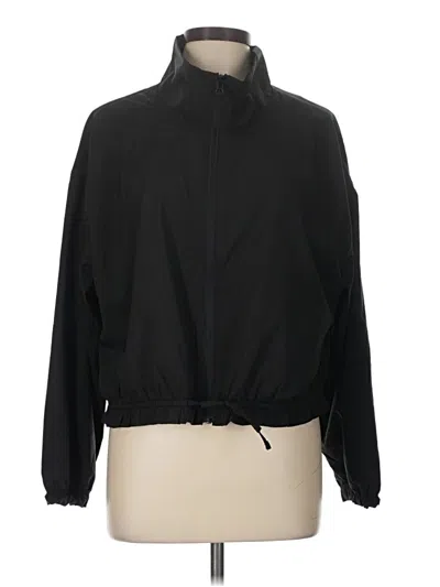 Pre-owned Active By Old Navy Track Jacket In Black