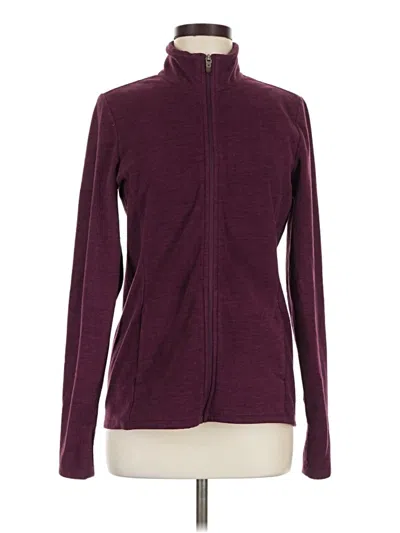 Pre-owned Active By Old Navy Track Jacket In Burgundy