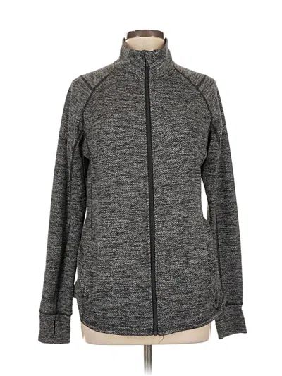 Pre-owned Active By Old Navy Track Jacket In Gray