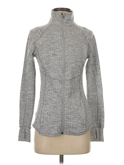 Pre-owned Active By Old Navy Track Jacket In Gray