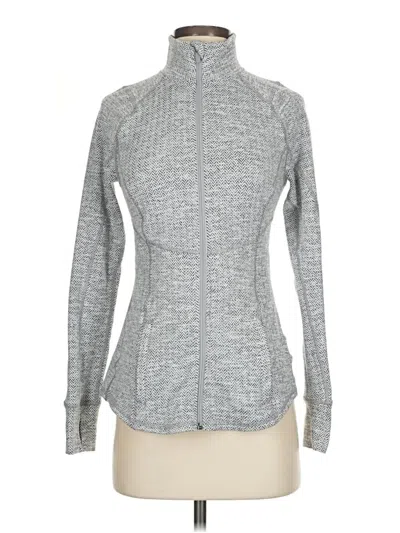 Pre-owned Active By Old Navy Track Jacket In Gray