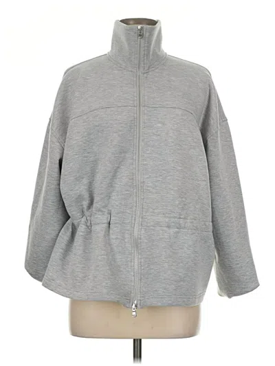 Pre-owned Active By Old Navy Track Jacket In Gray