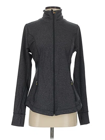 Pre-owned Active By Old Navy Track Jacket In Gray