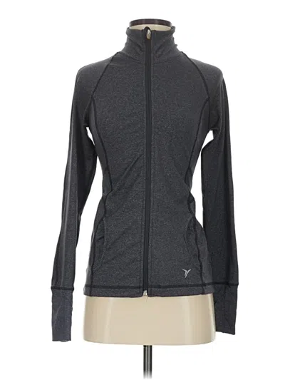 Pre-owned Active By Old Navy Track Jacket In Gray