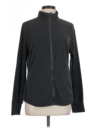 Pre-owned Active By Old Navy Track Jacket In Gray