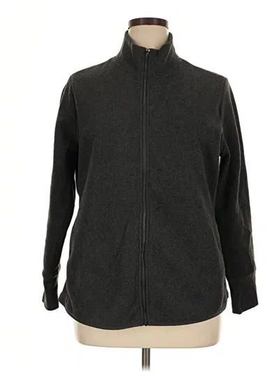 Pre-owned Active By Old Navy Track Jacket In Gray