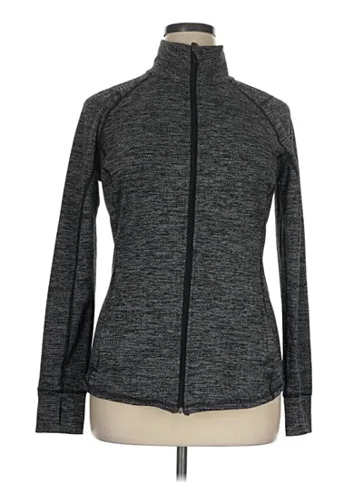 Pre-owned Active By Old Navy Track Jacket In Gray