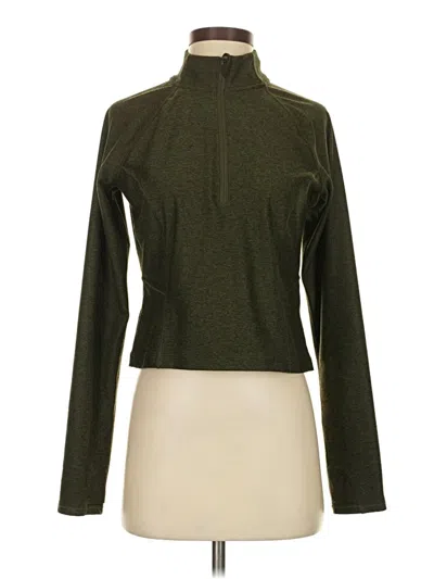 Pre-owned Active By Old Navy Track Jacket In Green