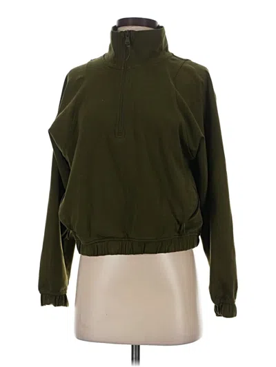 Pre-owned Active By Old Navy Track Jacket In Green