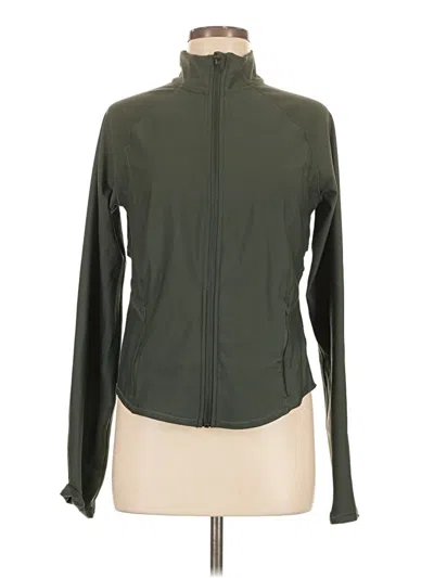 Pre-owned Active By Old Navy Track Jacket In Green