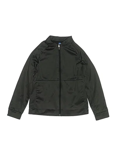 Pre-owned Active By Old Navy Kids' Track Jacket In Green