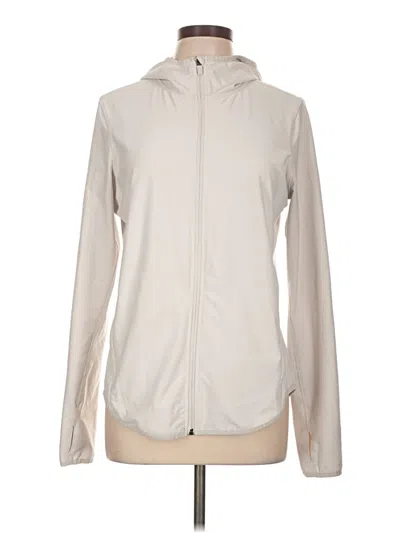 Pre-owned Active By Old Navy Track Jacket In Ivory