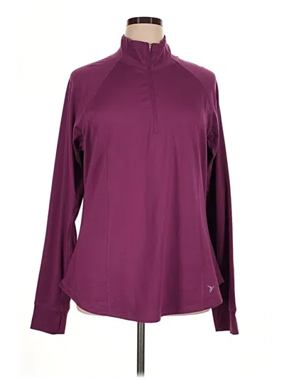 Pre-owned Active By Old Navy Track Jacket In Purple