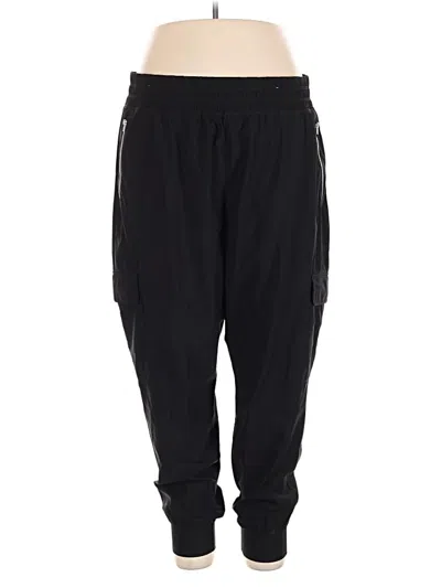 Pre-owned Active By Old Navy Track Pants In Black