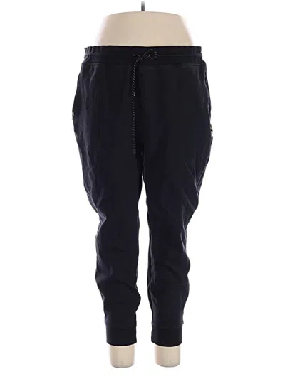 Pre-owned Active By Old Navy Track Pants In Black