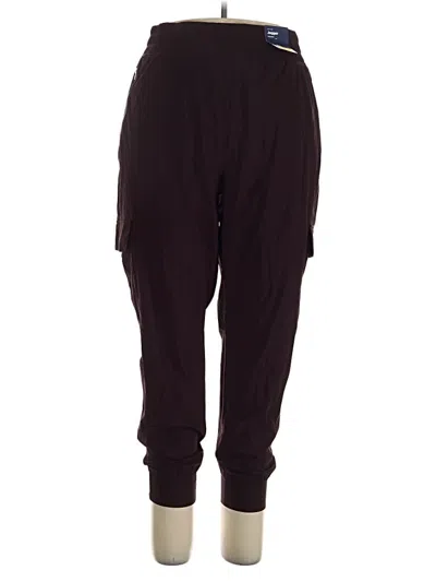 Active By Old Navy Track Pants In Burgundy