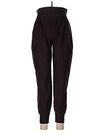 Pre-owned Active By Old Navy Track Pants In Burgundy