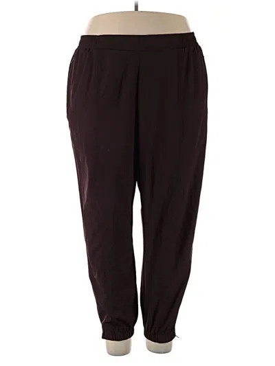 Pre-owned Active By Old Navy Track Pants In Burgundy