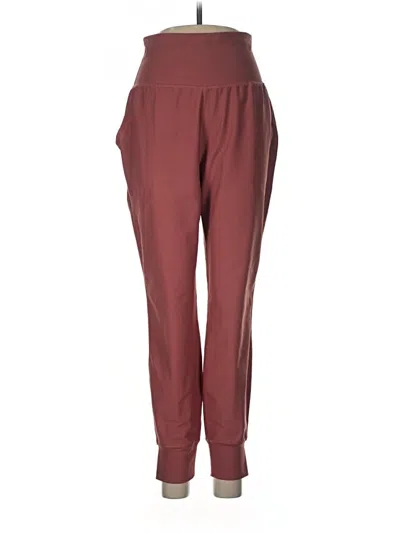 Pre-owned Active By Old Navy Track Pants In Burgundy