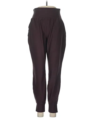 Pre-owned Active By Old Navy Track Pants In Burgundy