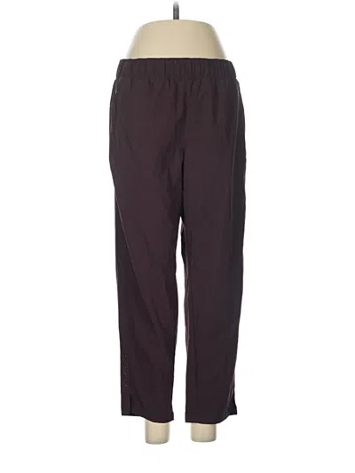 Pre-owned Active By Old Navy Track Pants In Burgundy