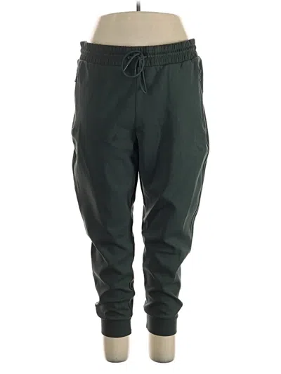 Pre-owned Active By Old Navy Track Pants In Green