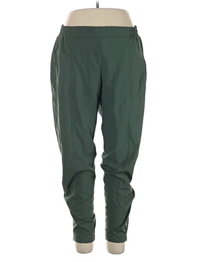 Pre-owned Active By Old Navy Track Pants In Green