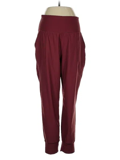 Pre-owned Active By Old Navy Track Pants In Red