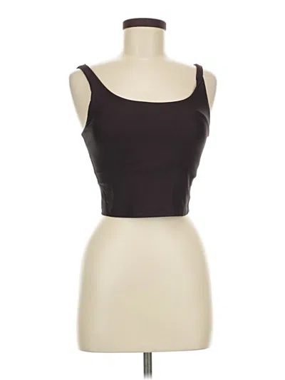 Pre-owned Active By Old Navy Tube Top Brown Strapless Neckline Tops