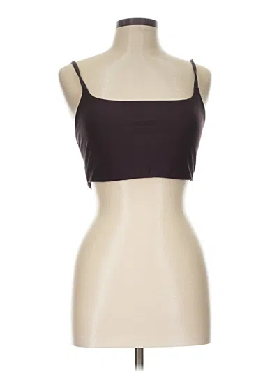 Pre-owned Active By Old Navy Tube Top Brown Strapless Neckline Tops