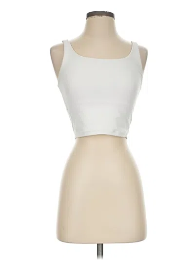 Pre-owned Active By Old Navy Tube Top Ivory Strapless Neckline Tops