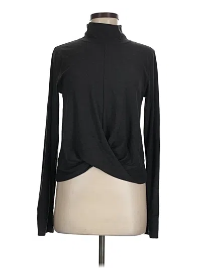 Pre-owned Active By Old Navy Turtleneck Sweater In Black