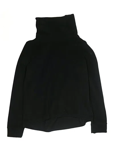 Pre-owned Active By Old Navy Kids' Turtleneck Sweater In Black
