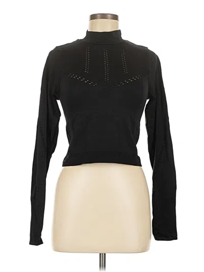 Pre-owned Active By Old Navy Turtleneck Sweater In Black