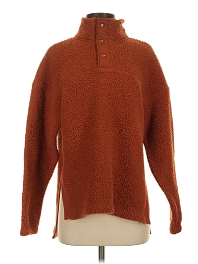 Pre-owned Active By Old Navy Turtleneck Sweater In Brown