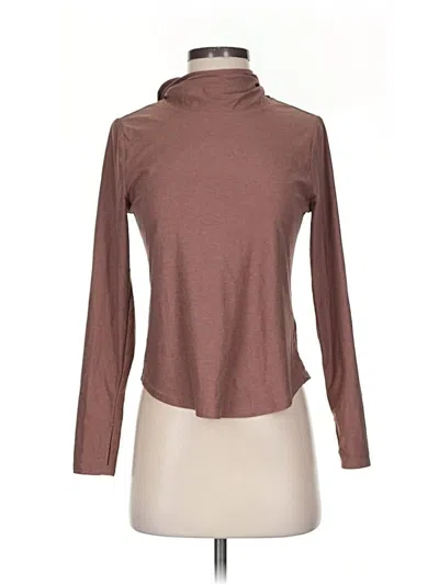 Pre-owned Active By Old Navy Turtleneck Sweater In Brown
