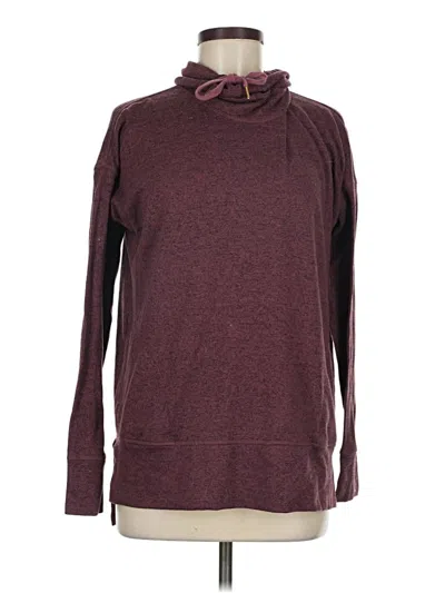 Pre-owned Active By Old Navy Turtleneck Sweater In Burgundy