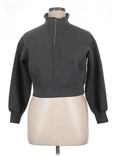 Pre-owned Active By Old Navy Turtleneck Sweater In Gray