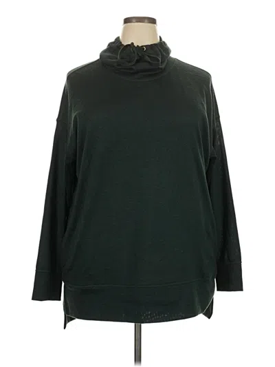 Pre-owned Active By Old Navy Turtleneck Sweater In Green