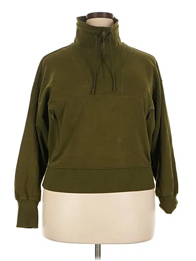 Pre-owned Active By Old Navy Turtleneck Sweater In Green